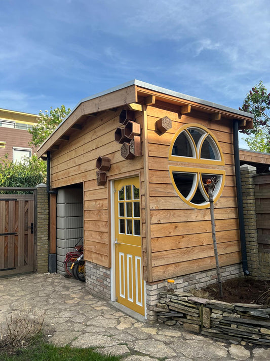Houten schuur op maat