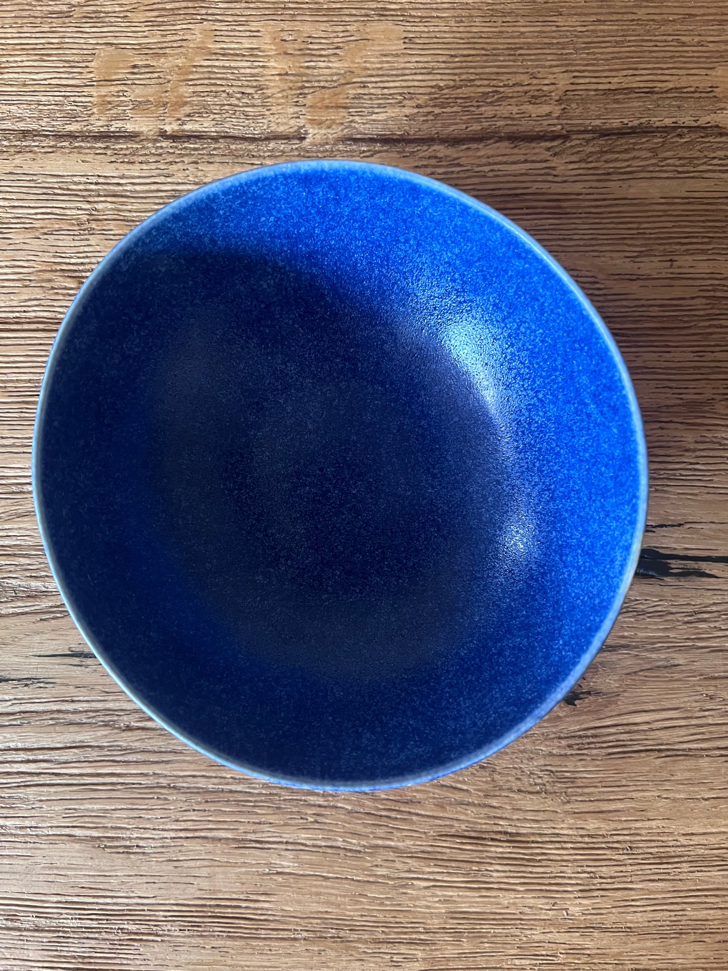 Porseleinen kom mat blauw