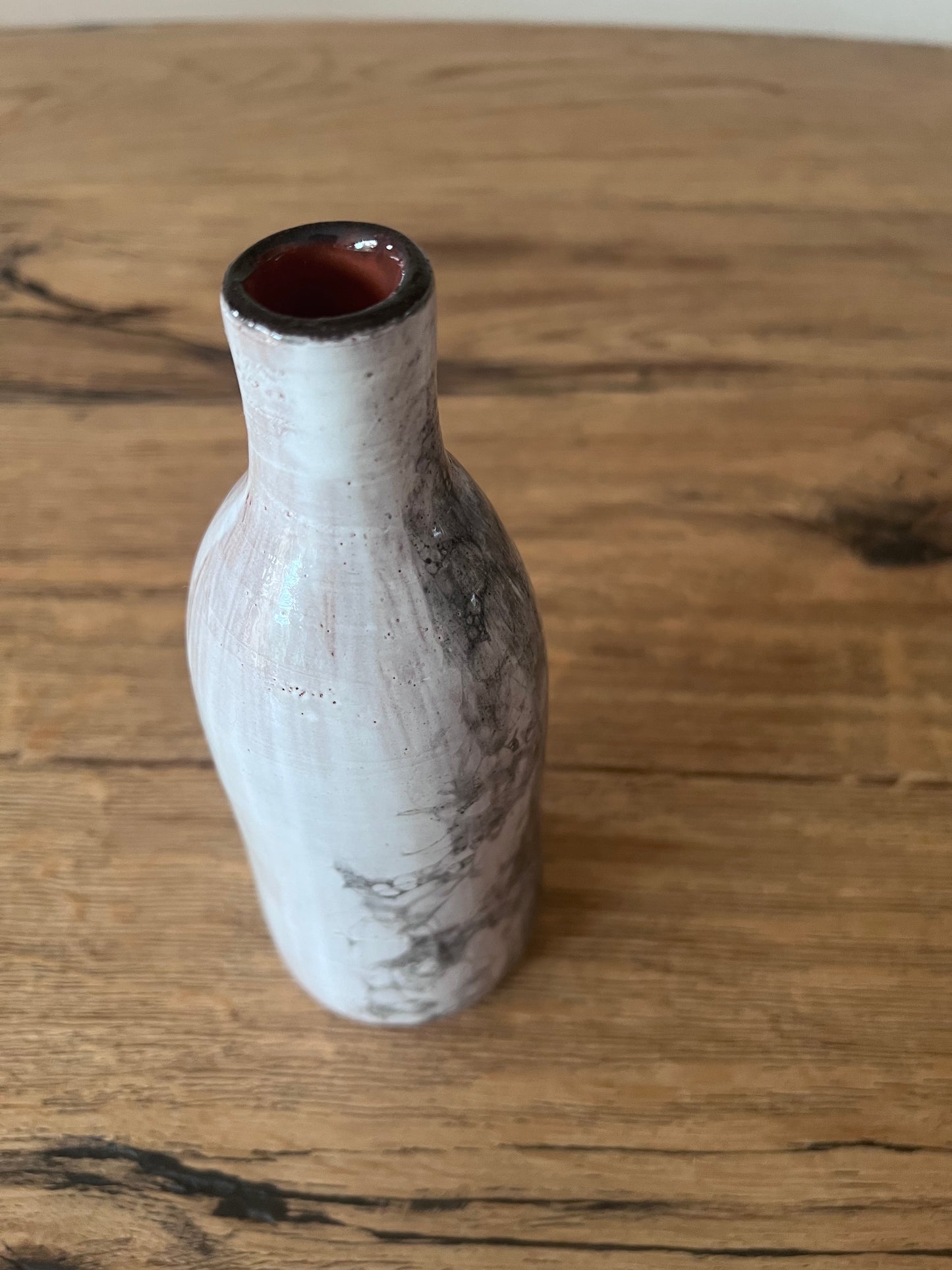 Zwart witte vaas