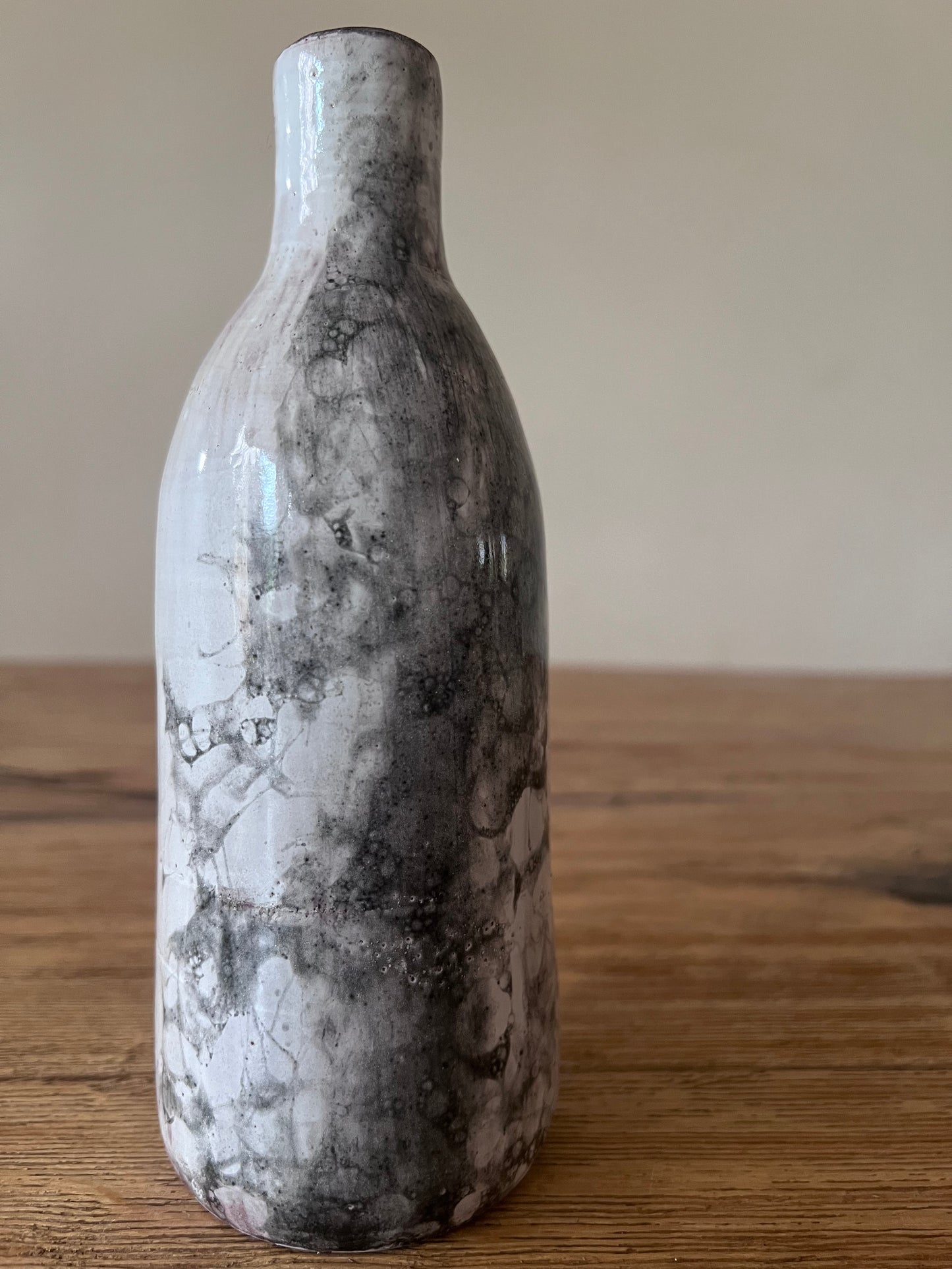 Zwart witte vaas