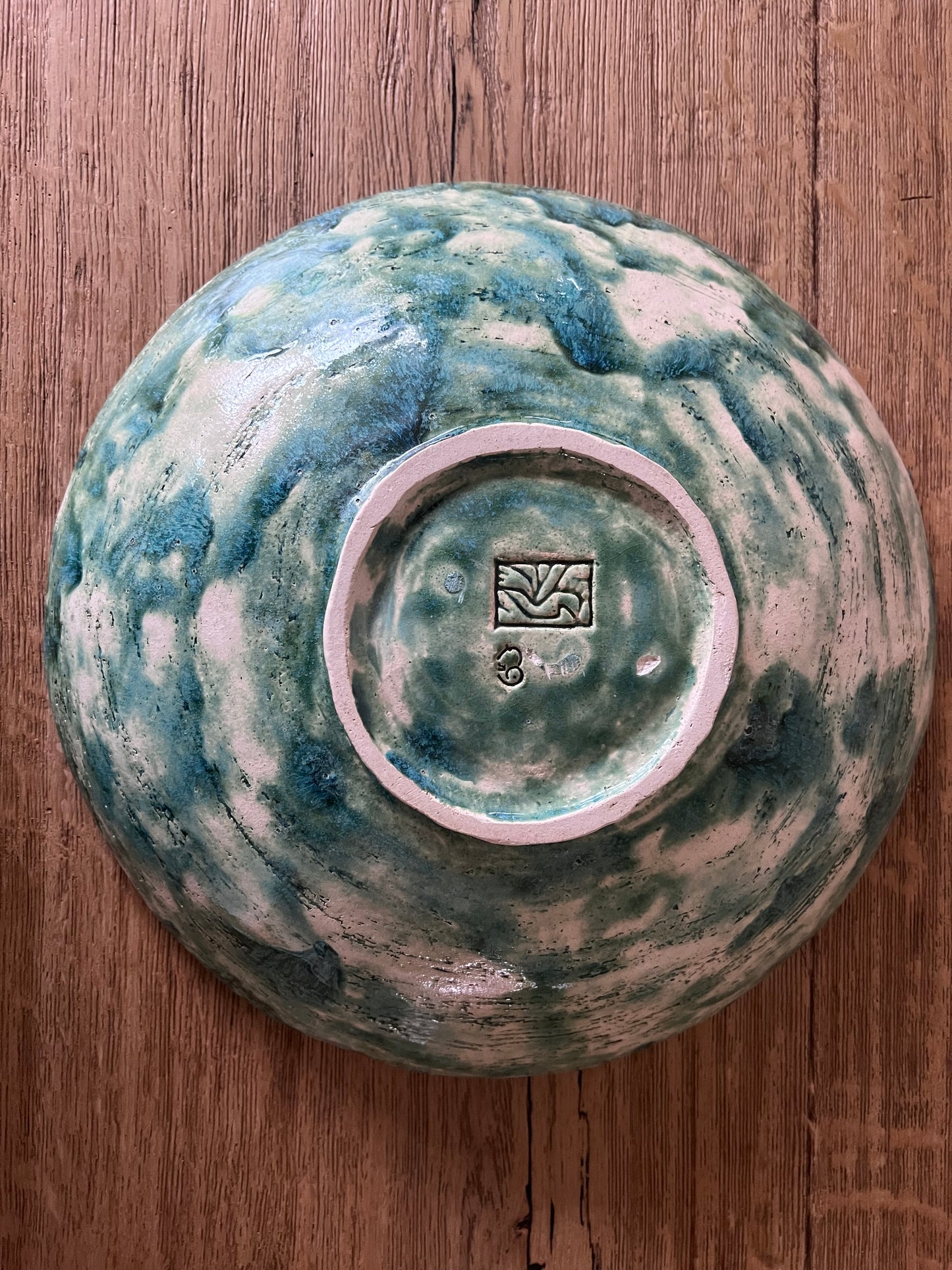 Grote schaal, rivierbedding groen