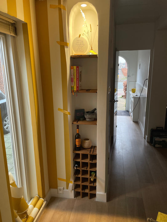 Aankleding van een nis