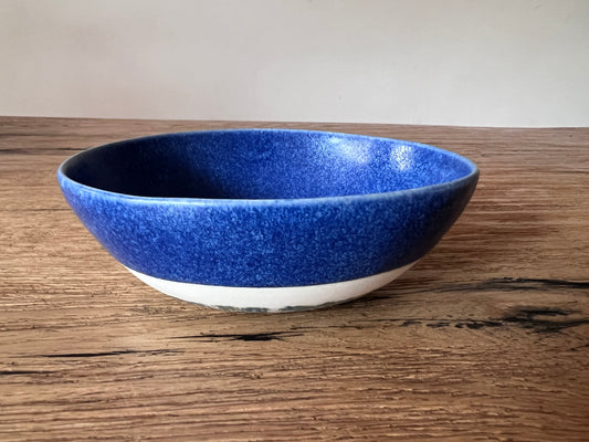 Porseleinen kom mat blauw